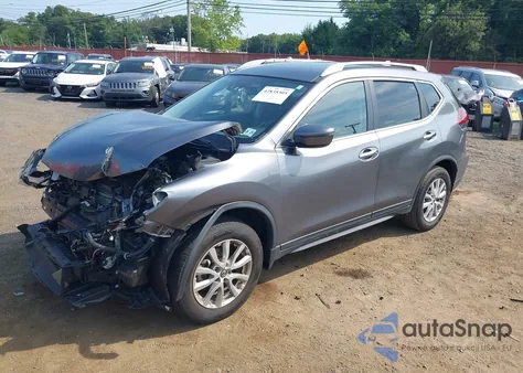 2020 Nissan Rogue Sv Intelligent Awd z USA, uszkodzony, nr VIN KNMAT2MV9LP525552